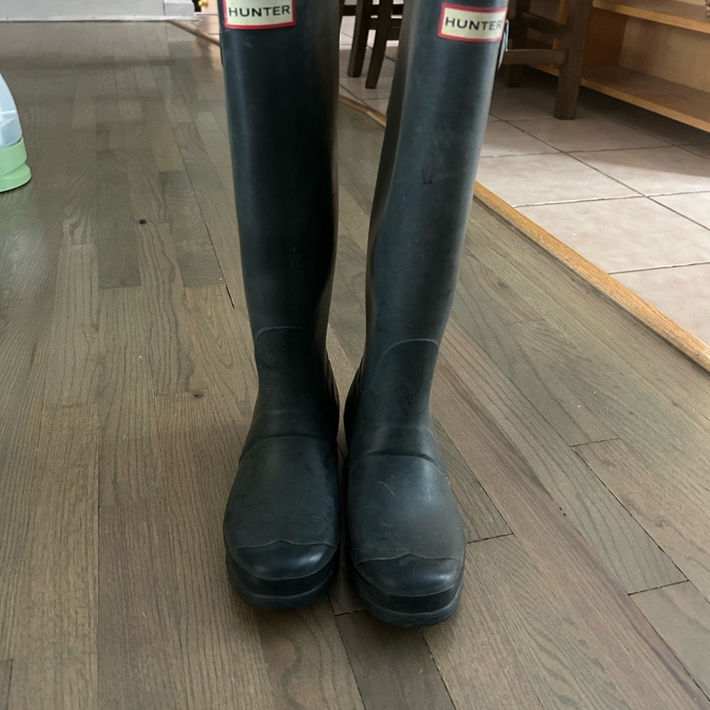 Hunter Classic Black Waterproof Boots